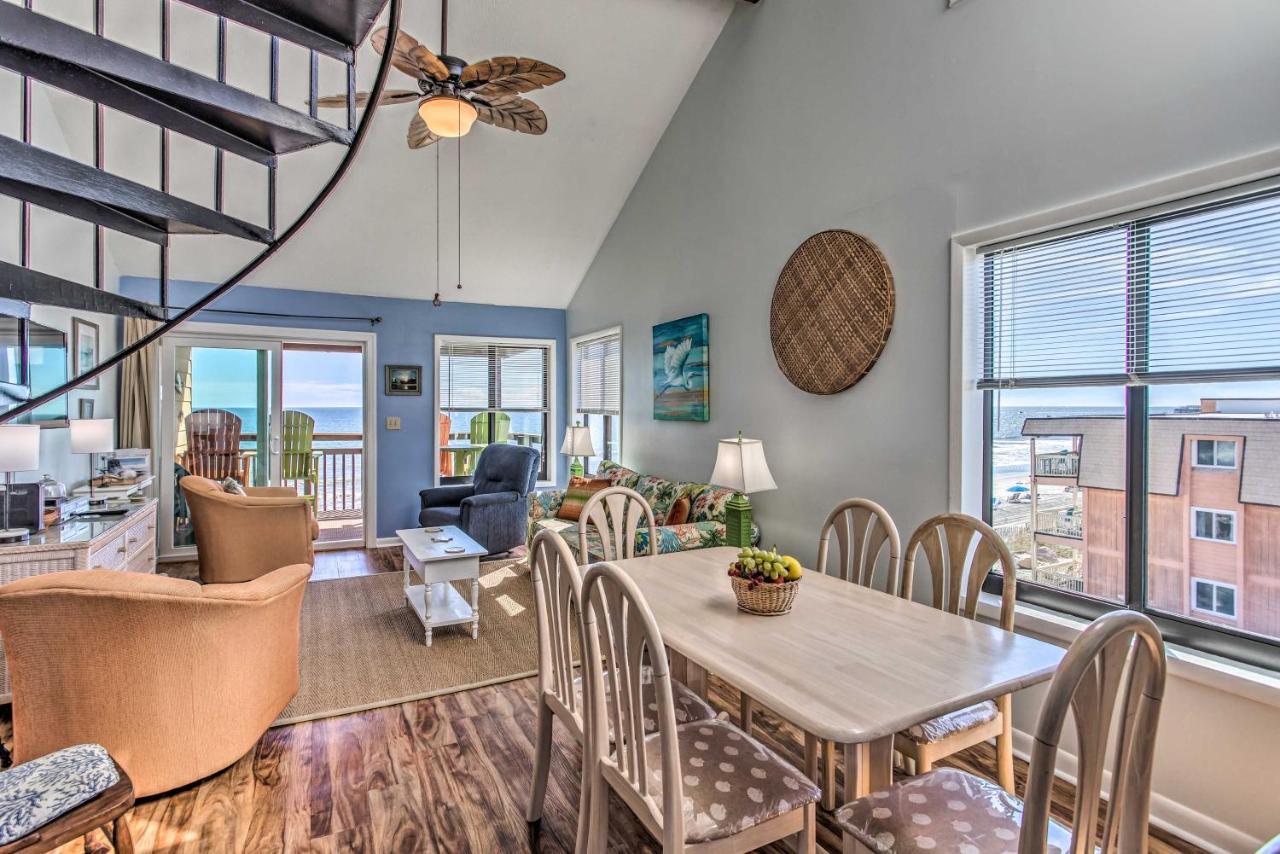 Beach Lovers Haven Oceanfront Condo With Pool! Myrtle Beach Exteriér fotografie